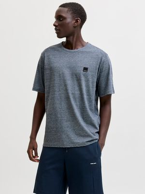 JCONEW PUFFER TEE SS CREW NECK SMU Outer Space/STRUCTUR