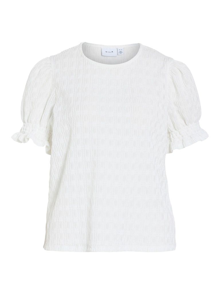 VIDRETE O-NECK S/S TOP Snow White