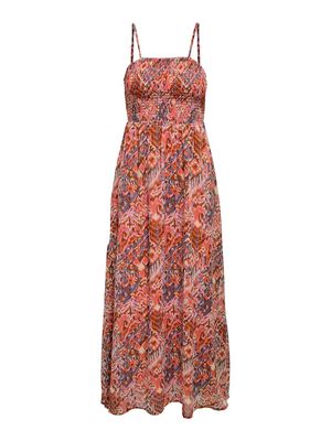 ONLELENA VIKKI STRAP ANK DRESS NOOS WVN Langoustino/Cool ind