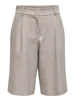 ONLLINDA HW MEL LONG SHORTS TLR NOOS Fung-W MELANGE