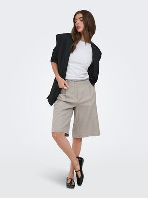 ONLLINDA HW MEL LONG SHORTS TLR NOOS Fung-W MELANGE
