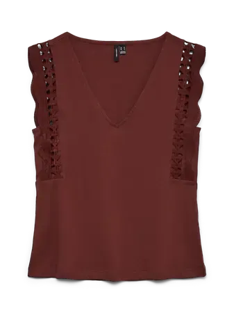 VMGABBY SL V-NECK TOP JRS GA Andorra