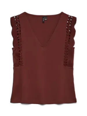 VMGABBY SL V-NECK TOP JRS GA Andorra