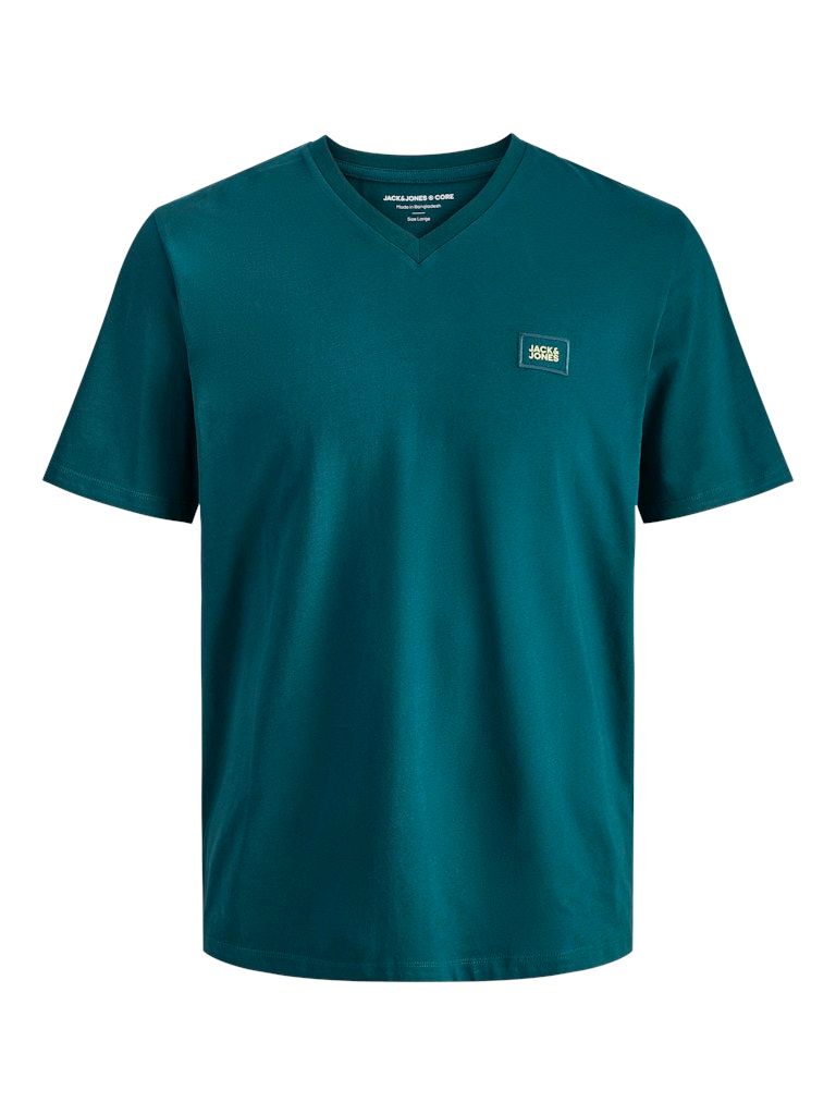 JCOREACH TEE SS V-NECK WEH24 SMU Deep Teal