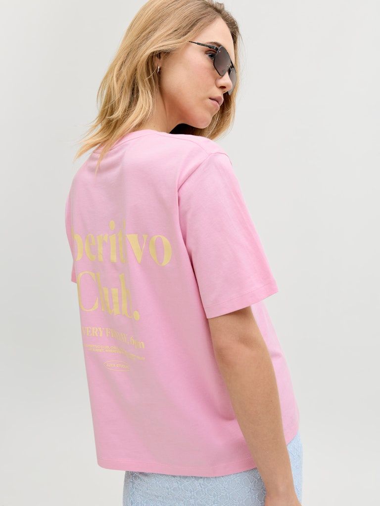 JXSENNA LOOSE SS TEE TG JRS Prism Pink/APERITIVO
