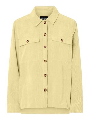 PCEFFI LS CORDUROY SHIRT WVN NOOS BC French Vanilla