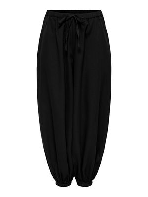JDYPALOMA MW LOOSE PANT WVN NOOS Black