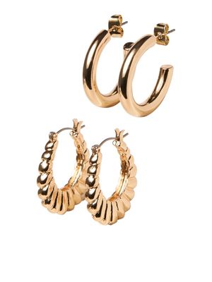 JXOLIVIA EARRINGS 2-PACK ACC Gold Colour/2 Pack