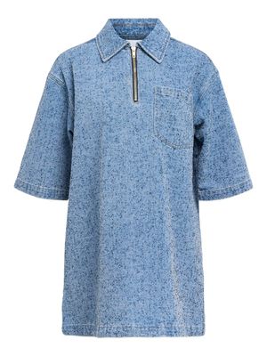 OBJFRIDA 3/4 SLEEVE LO DRESS NOOS Light Blue Denim