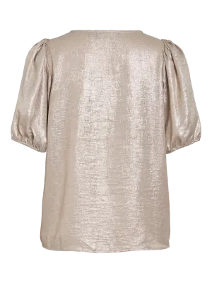 VIMETALLA O-NECK 2/4 TOP/RC Birch/GOLD