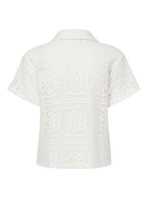 PCBONNIE 2/4 SHIRT JRS Cloud Dancer