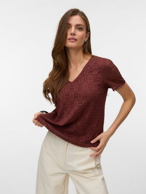 VMMAYA SS V NECK TOP JRS Andorra