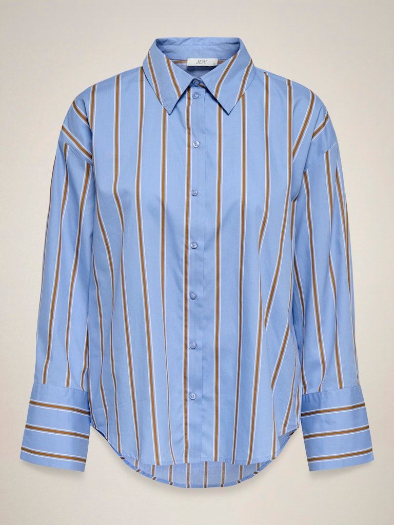 JDYSERENA L/S SHIRT WVN NOOS Bel Air Blue/GOLDEN