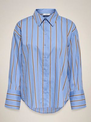 JDYSERENA L/S SHIRT WVN NOOS Bel Air Blue/GOLDEN