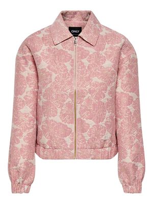 ONLFLORIA JACQUARD JACKET OTW Bridal Rose