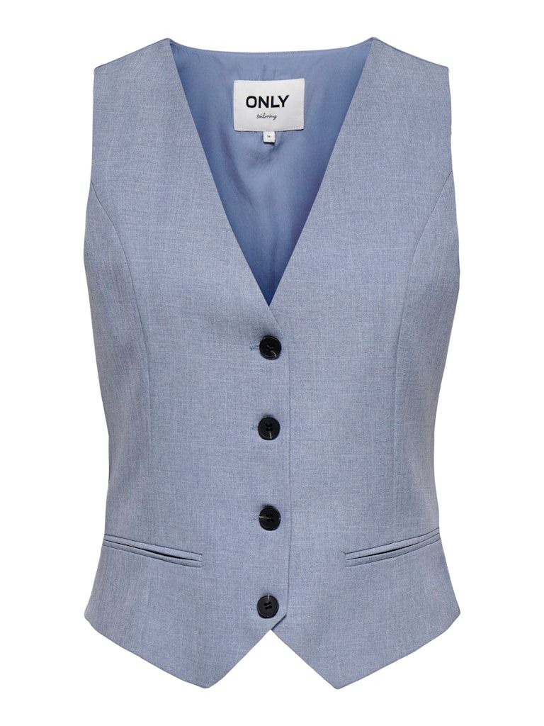 ONLLINDA S/L MEL FIT WAISTCOAT TLR NOOS Vintage Indigo/MELAN