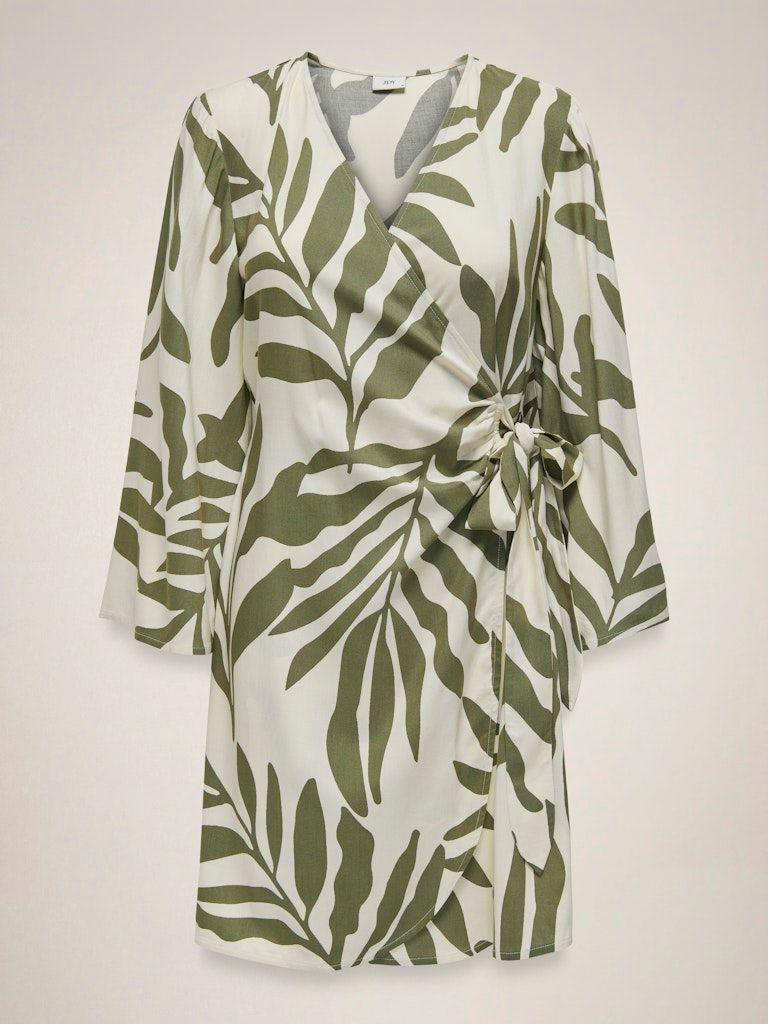 JDYSEZEN LIFE 7/8 SHORT DRESS WVN NOOS Sandshell/DEEP LICHE