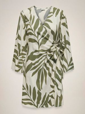 JDYSEZEN LIFE 7/8 SHORT DRESS WVN NOOS Sandshell/DEEP LICHE