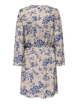 JDYSEZEN LIFE 7/8 SHORT DRESS WVN NOOS Tapioca/02-24-20 SUR