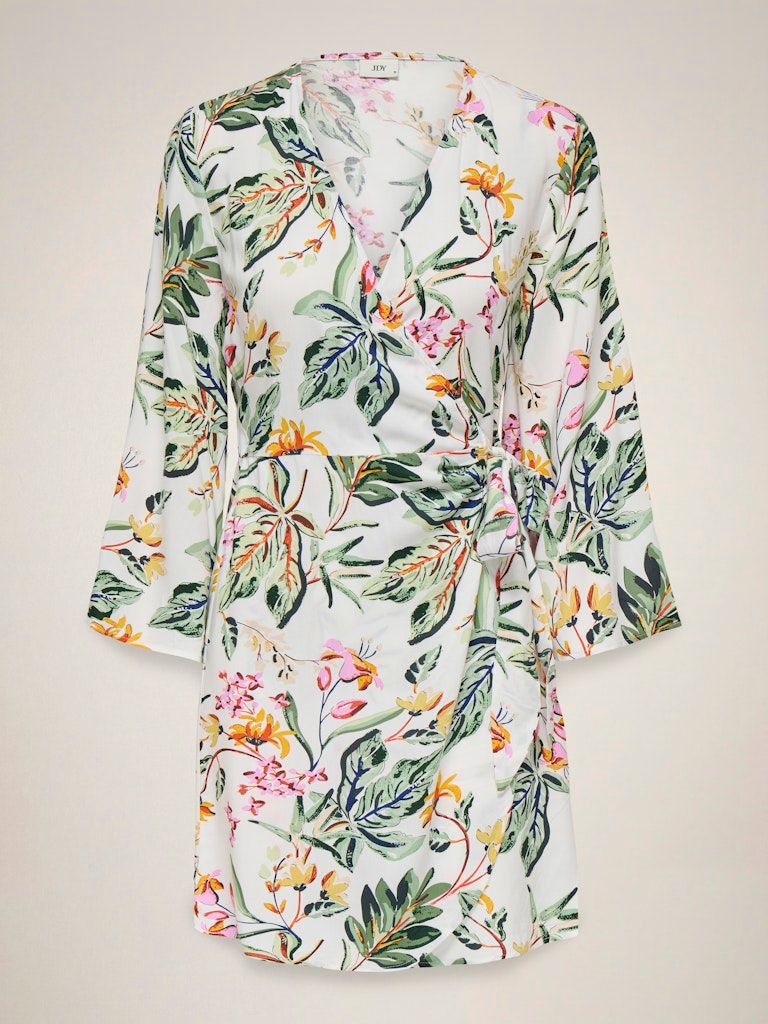 JDYSEZEN LIFE 7/8 SHORT DRESS WVN NOOS Cloud Dancer/03-25-2