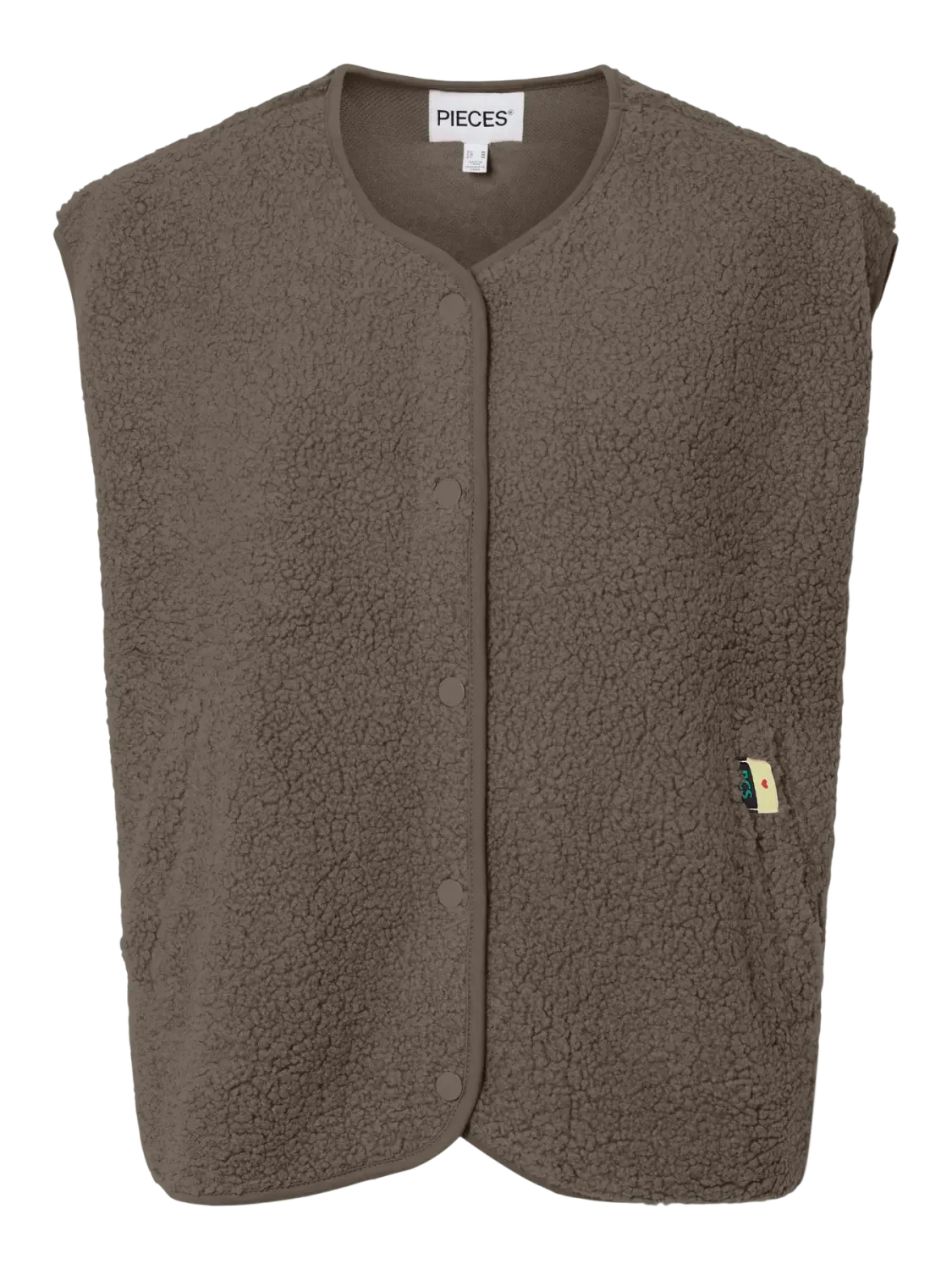 PCKATTY TEDDY VEST NOOS BC Morel