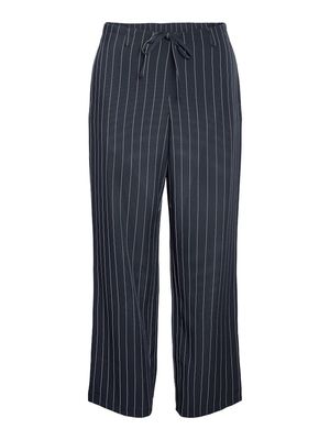 NMELLA NW PINSTRIPE PANTS FWD Navy Blazer/WHITE