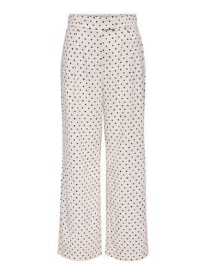 ONLEMMIA-LINDA HW STRAIGHT PANT PNT Pumice Stone-DELICIOSO DOT