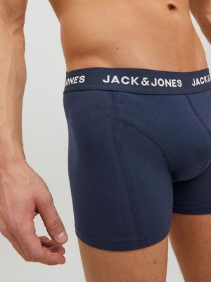 JACANTHONY TRUNKS 3 PACK BLUE Blue Nights/Blue nig