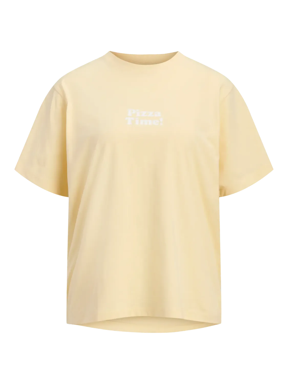 JXTIME SS LOOSE TEE TG JRS Sunlight/PIZZA TIME