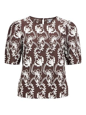 OBJMYA 2/4 RE TOP NOOS Seal Brown/Cloud dan
