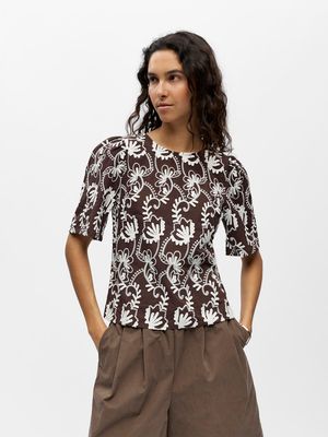 OBJMYA 2/4 RE TOP NOOS Seal Brown/Cloud dan