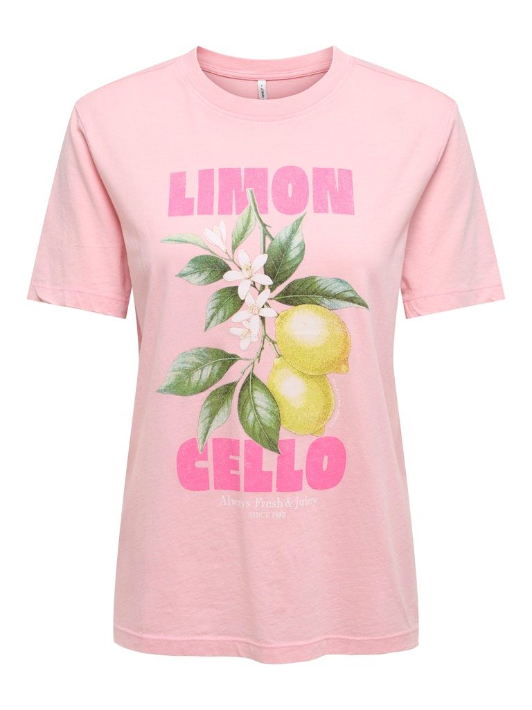 ONLLUCY MONJA S/S TOP JRS NOOS Rosy Touch/Strawberr