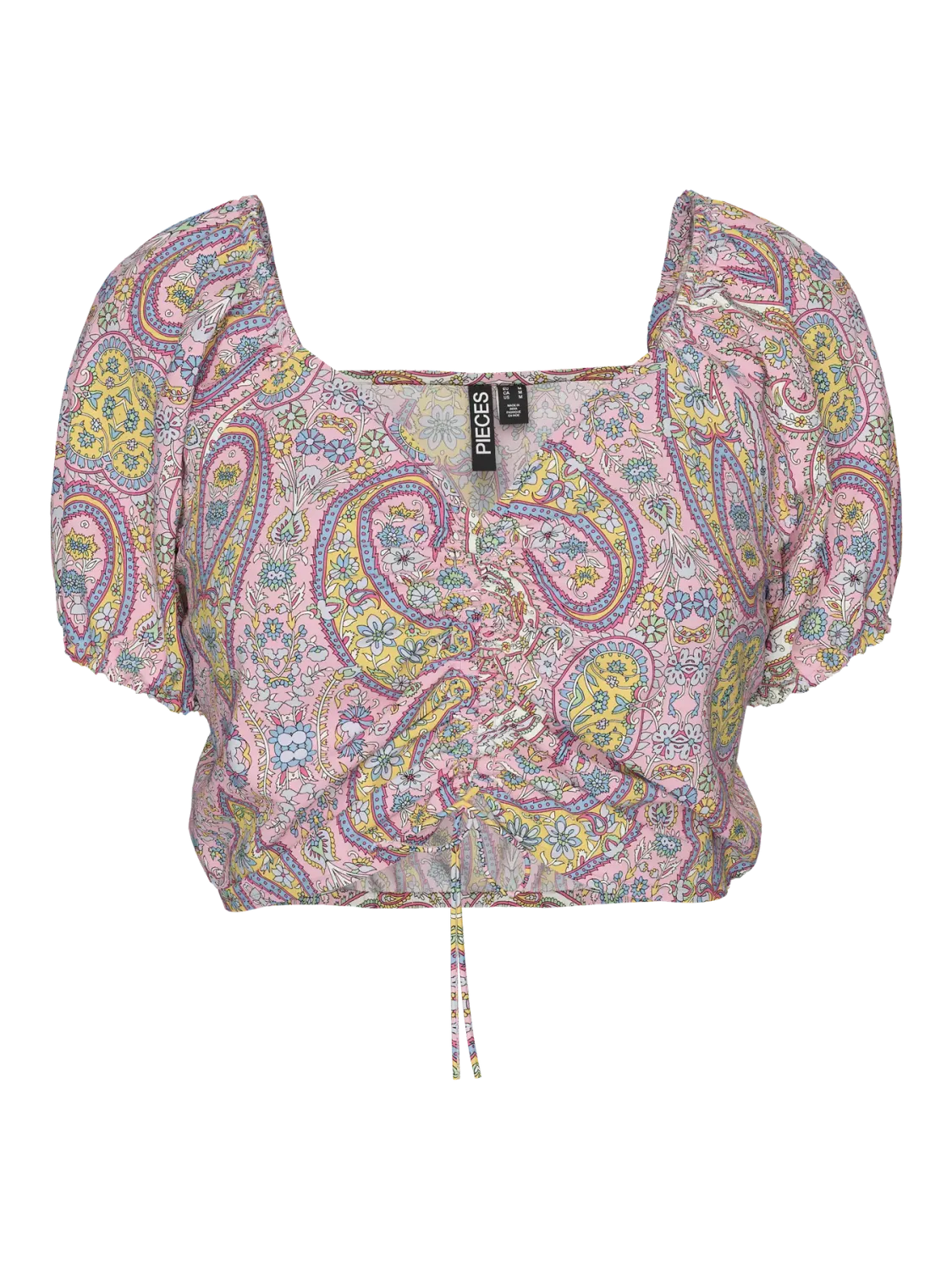 PCNYA SS NEW TOP WVN BC Pink-A-Boo/Boheme