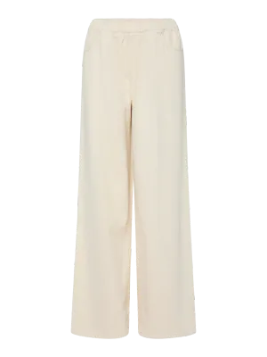 PCSAVANNA MW PULL UP DENIM PANT Raw Cotton