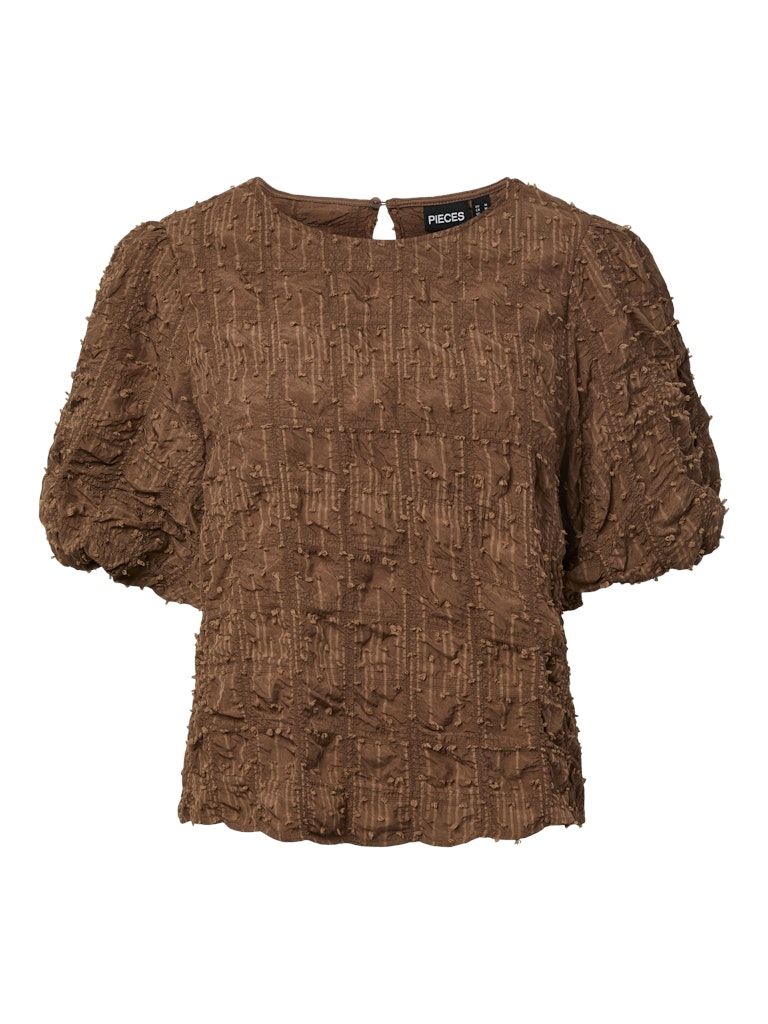 PCPENNY 2/4 TOP PWP WVN Chicory Coffee