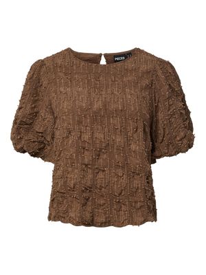 PCPENNY 2/4 TOP PWP WVN Chicory Coffee