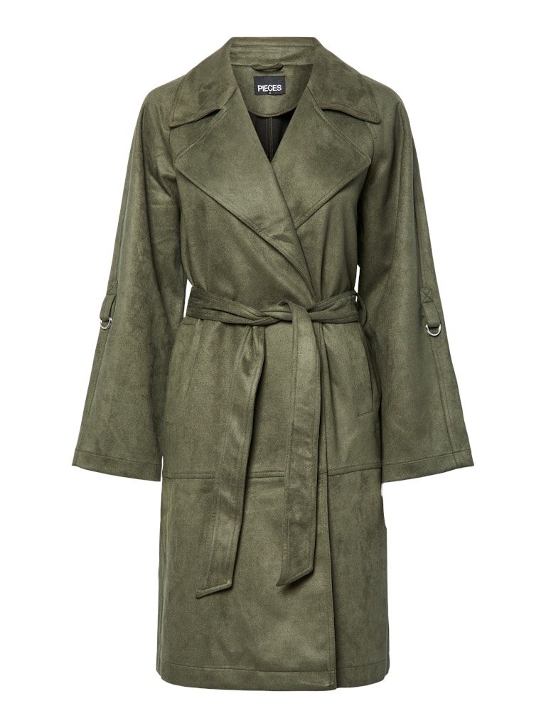 PCRUT TRENCHCOAT Forest Night