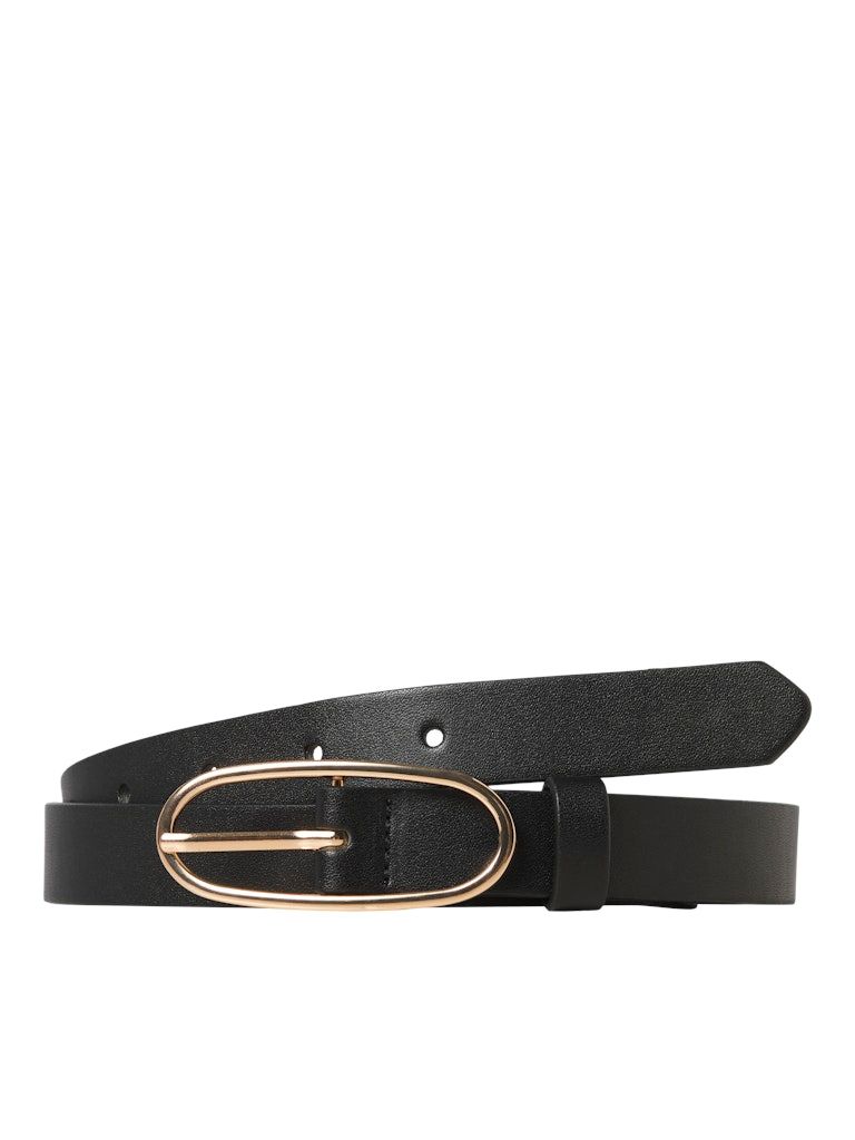 JXJESSICA PU BELT ACC LN Black/W. GOLD