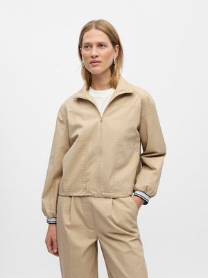 OBJMEILIN L/S OZ BOMBER SHIRT AW FAIR 25 Humus