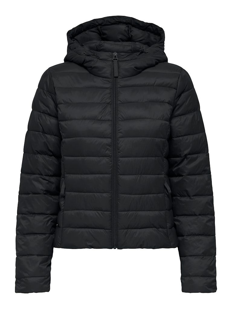 ONLTAHIA LW QUILTED HOOD JKT NOOS OTW Black