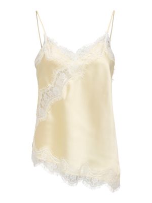 JDYFIFI S/L ASYM LACE SINGLET WVN NOOS Double Cream/WHITE L
