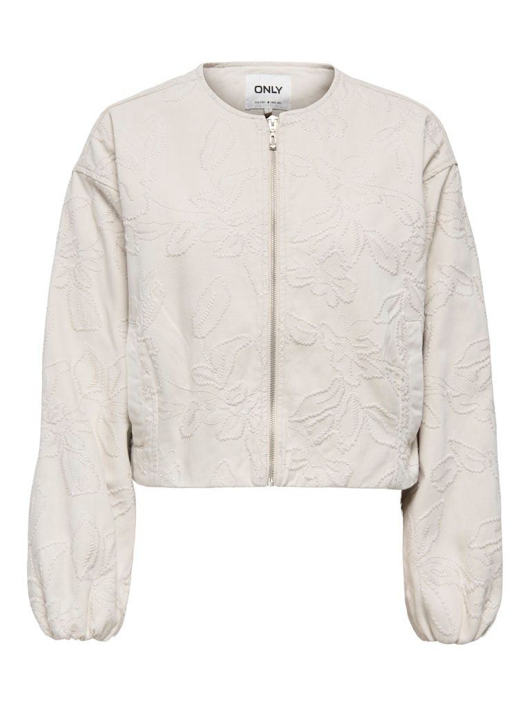 ONLELSA EMB JACKET OTW Moonbeam