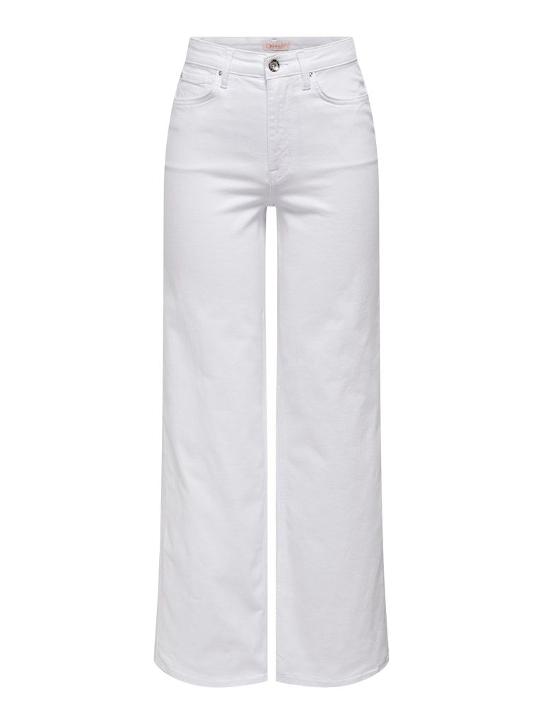 ONLMADISON BLUSH HW WIDE DNM CRO NOOS White