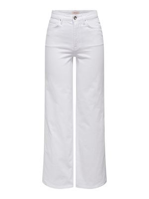 ONLMADISON BLUSH HW WIDE DNM CRO NOOS White