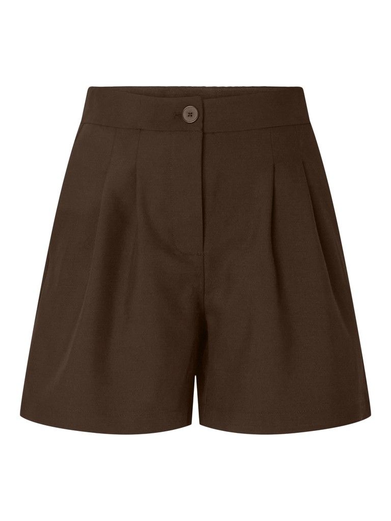 PCBOSELLA HW PLEATED SHORTS NOOS BC Hot Fudge