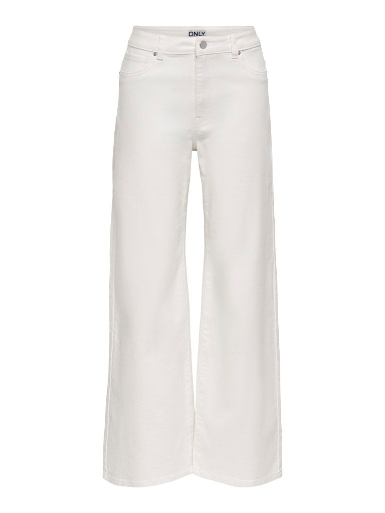 ONLMADISON-SILLE HW WIDE POCKET PANT PNT Bright White