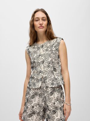 OBJKERRY S/L RE VEST 144 Birch/Black