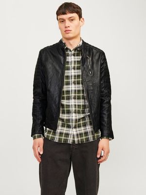 JJERICHARD LEATHER JACKET NOOS Black