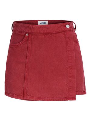 JXGRETA LEA HW SKORT DNM LN Scarlet Sage