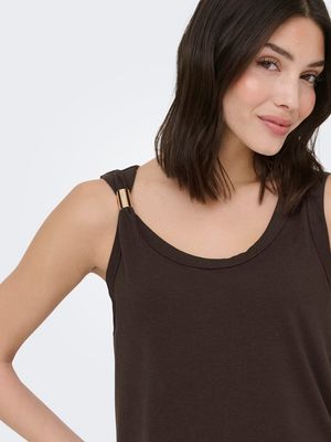 JDYUFFA S/L TOP JRS NOOS Chicory Coffee